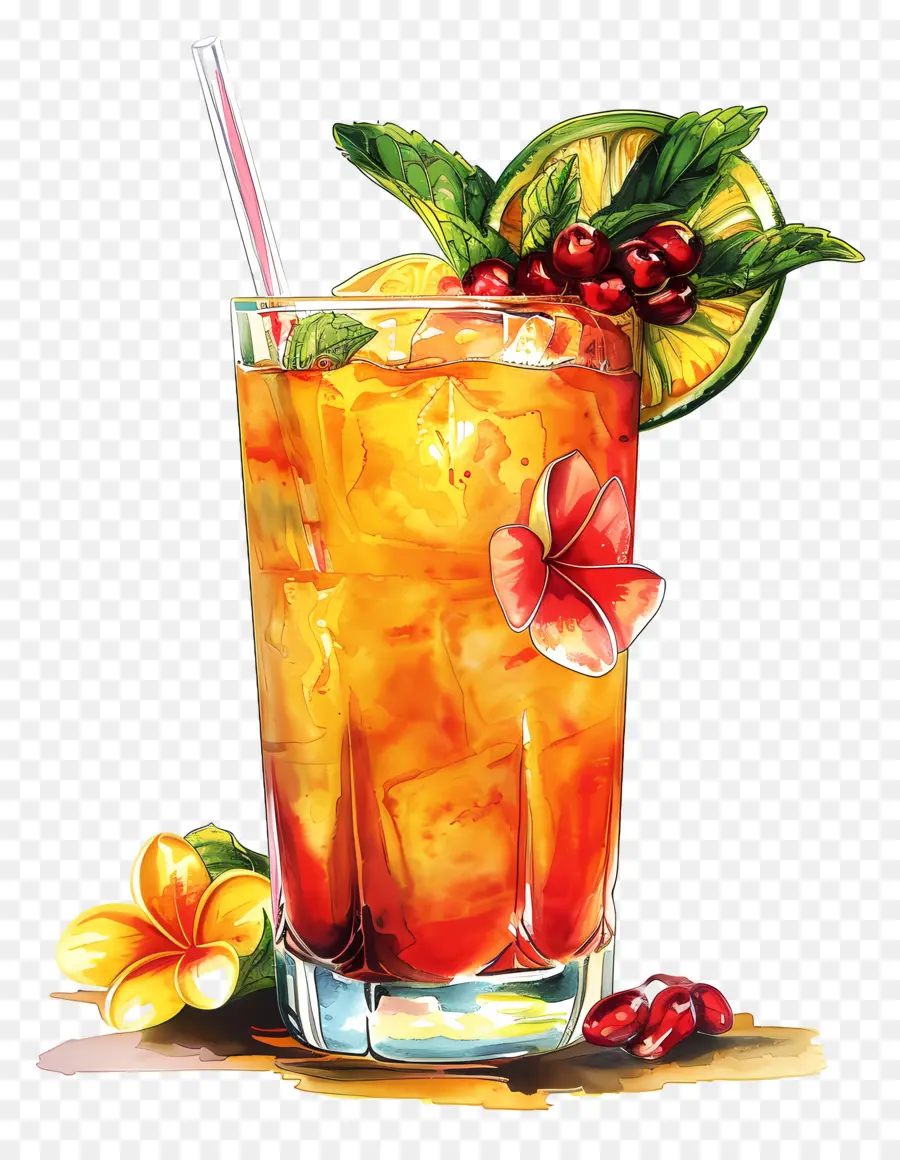 Mai Tai，Minuman Tropis PNG