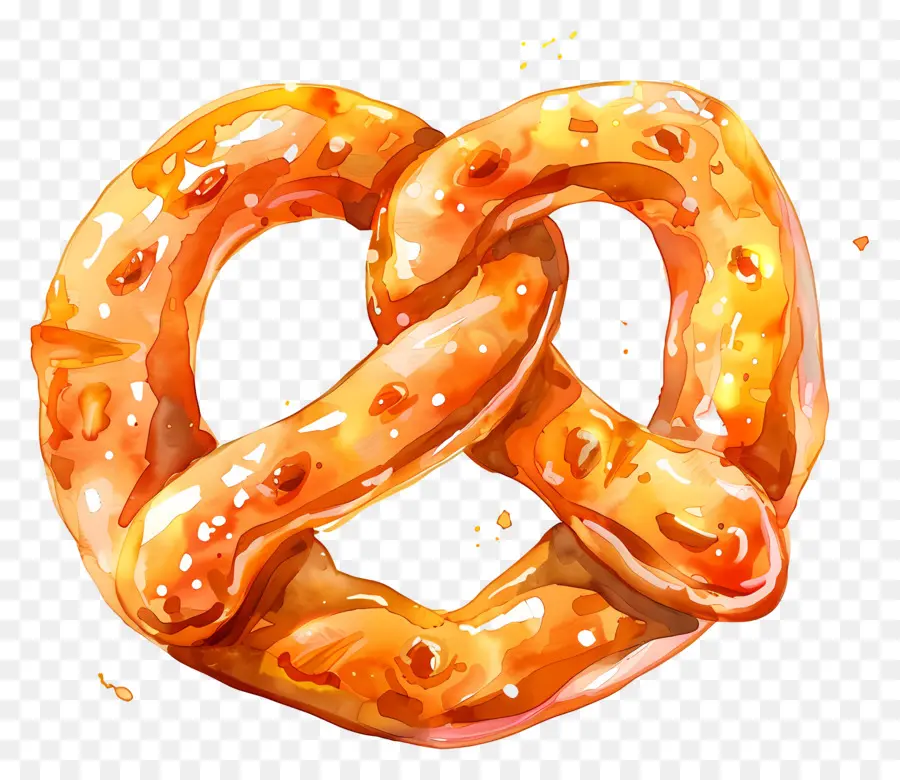 Pretzel，Camilan PNG