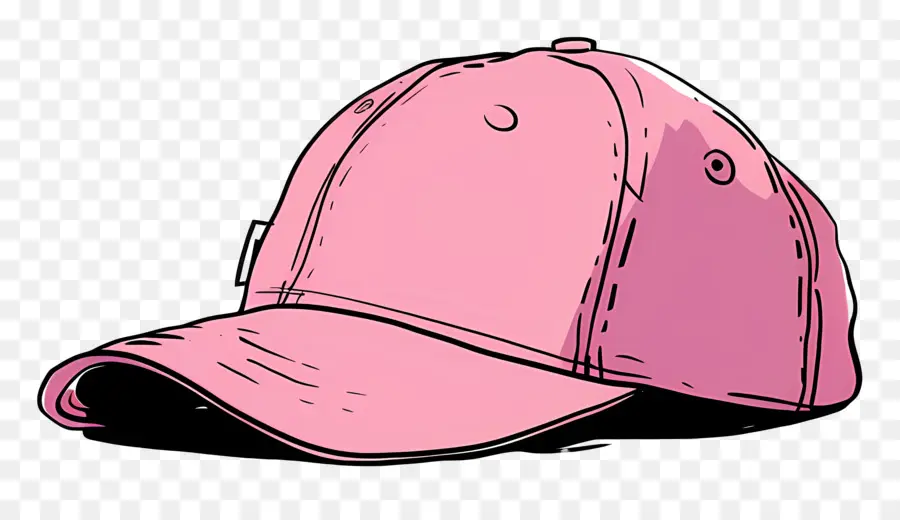 Topi，Topi Baseball Pink PNG