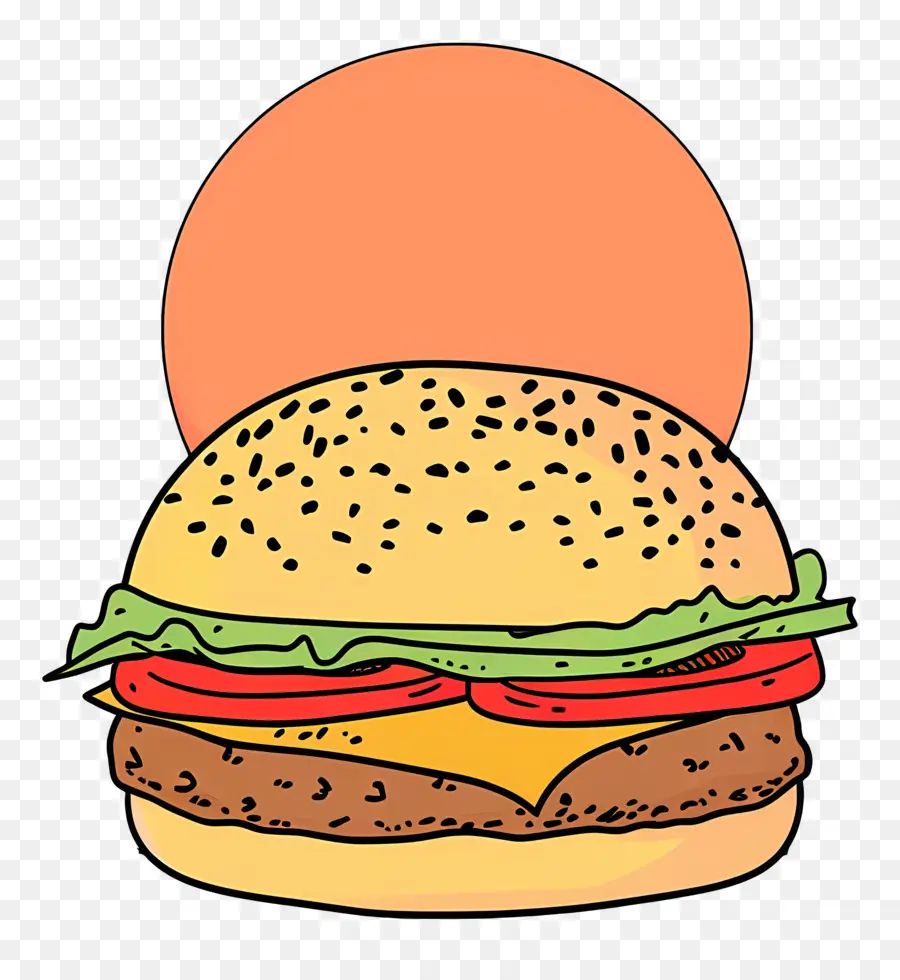 Hamburger，Sandwich PNG