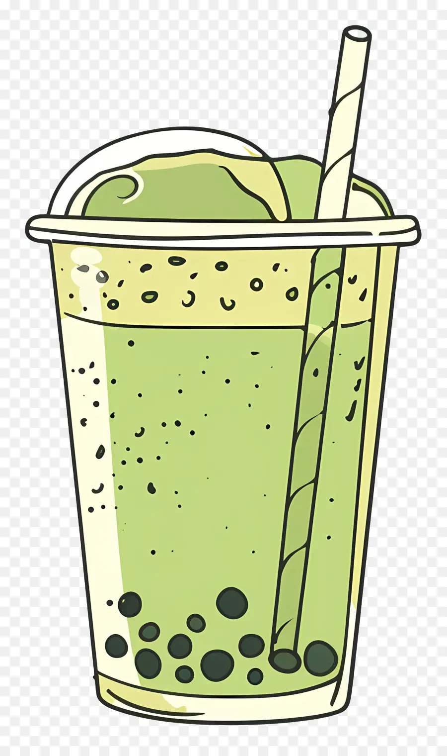 Teh Gelembung Matcha，Teh Gelembung PNG