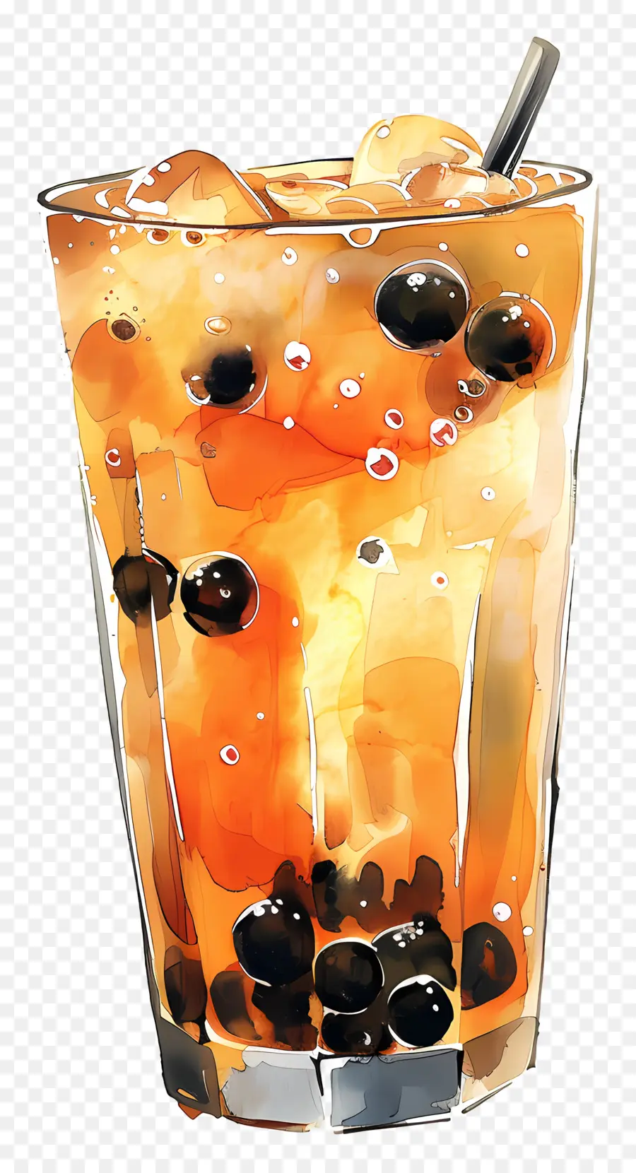 Teh Gelembung，Boba PNG