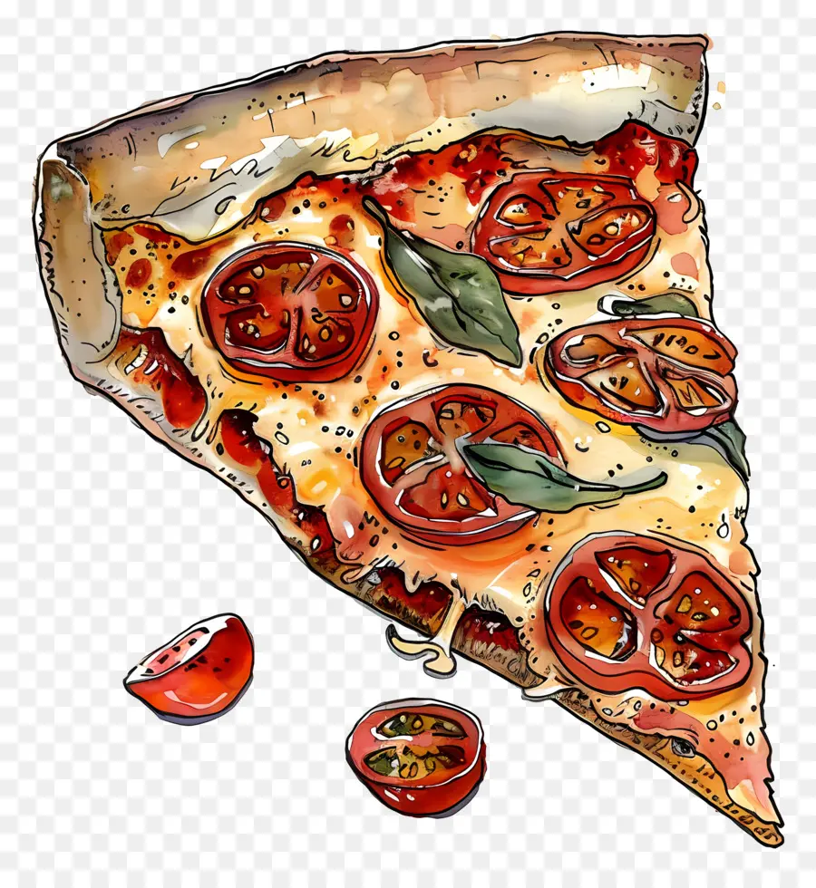 Pizza Slice，Pizza PNG