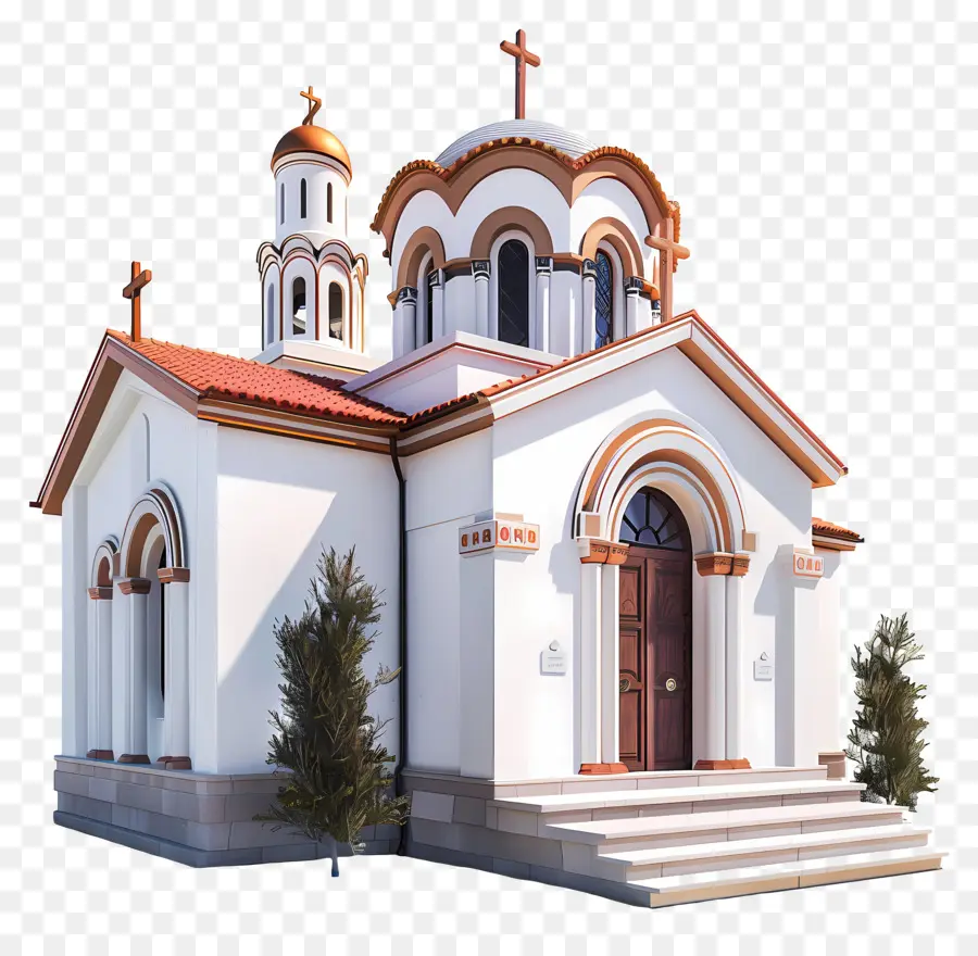 Kapel Ortodoks Yunani，Gereja Putih Kecil PNG