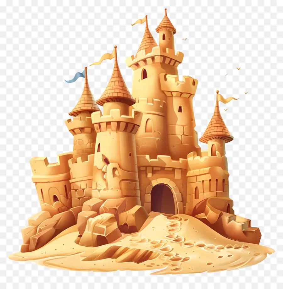 Istana Pasir，Sandcastle PNG