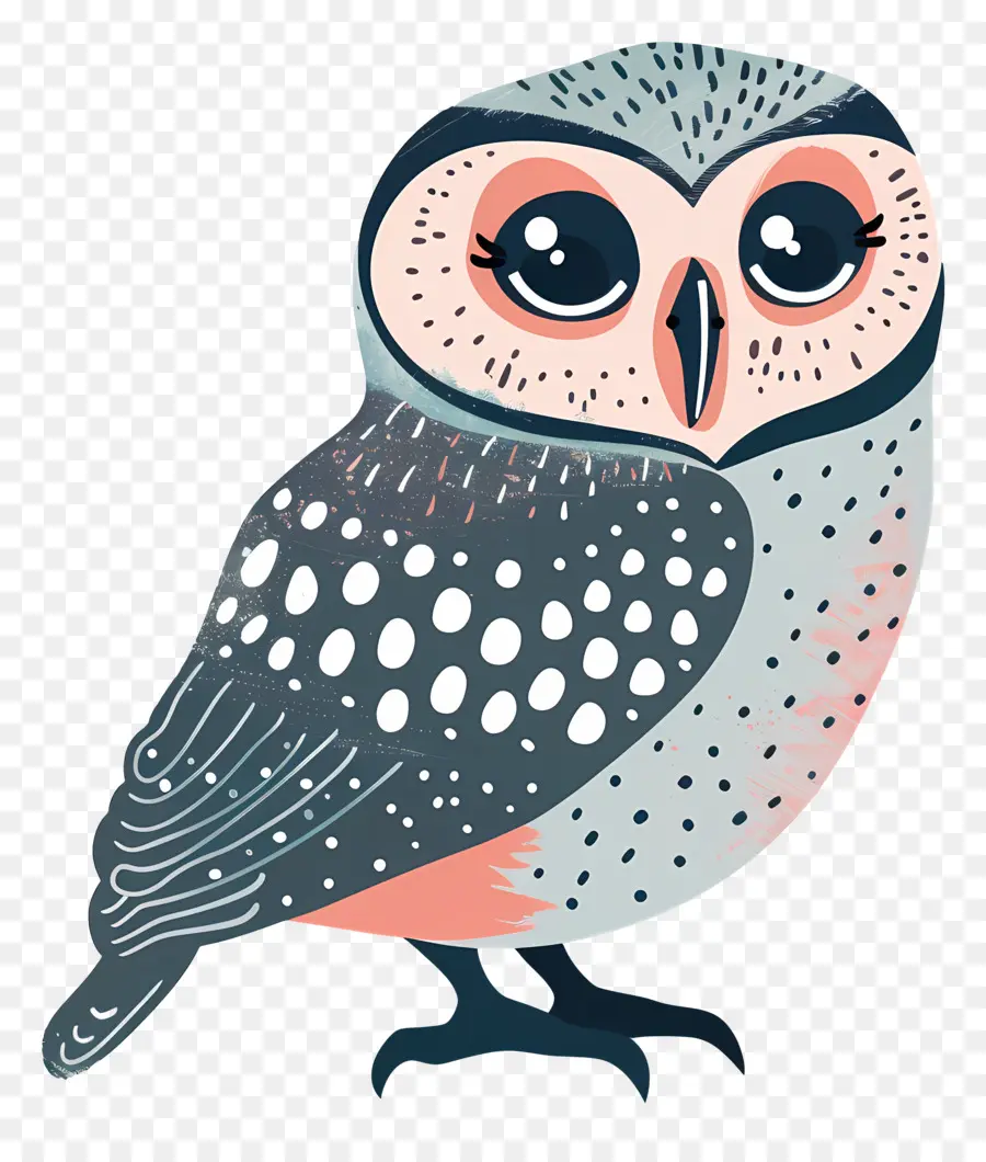 Burung Hantu，Kartun Owl PNG