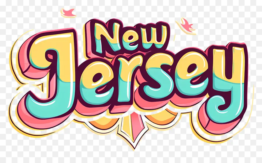 New Jersey，Vintage Logo PNG