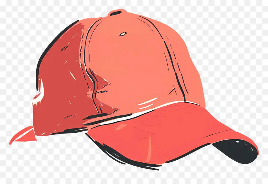 Topi，Topi Baseball Merah PNG