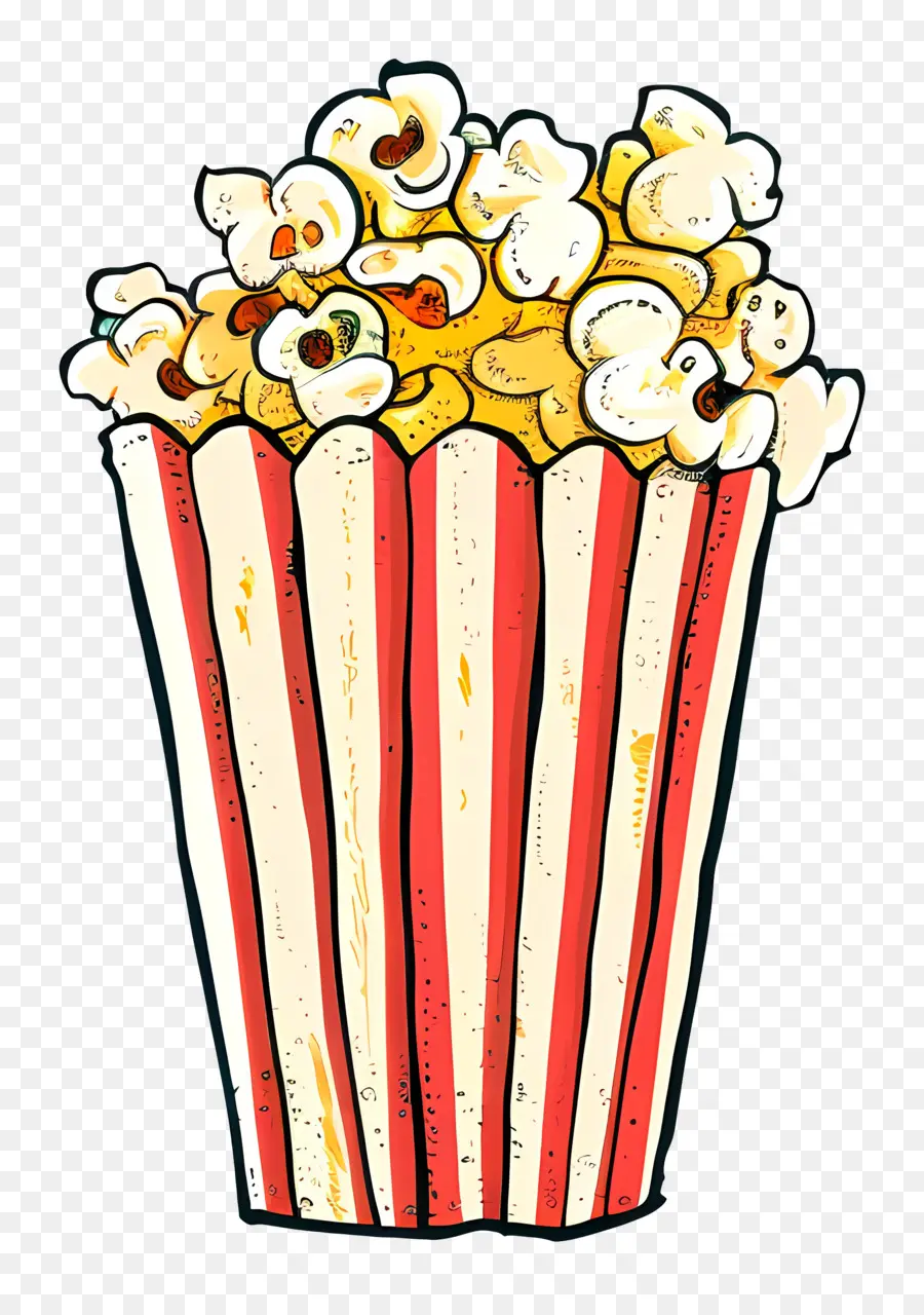 Popcorn，Jagung Meletus PNG