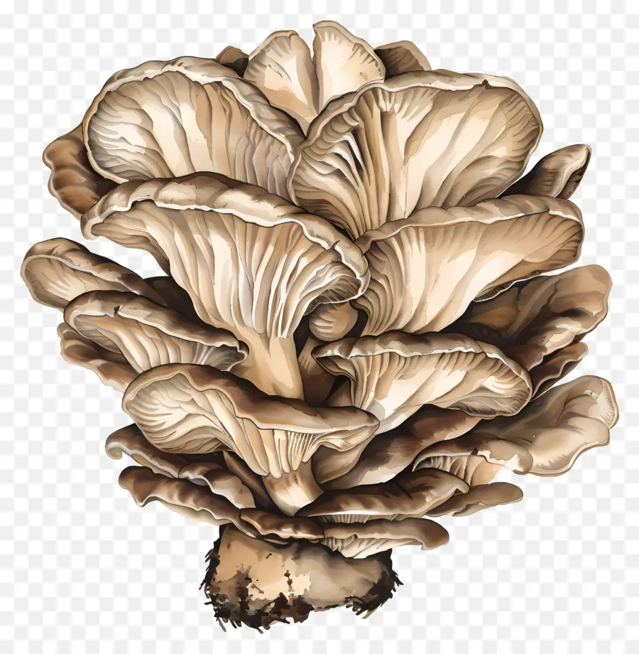 Jamur Maitake，Jamur PNG