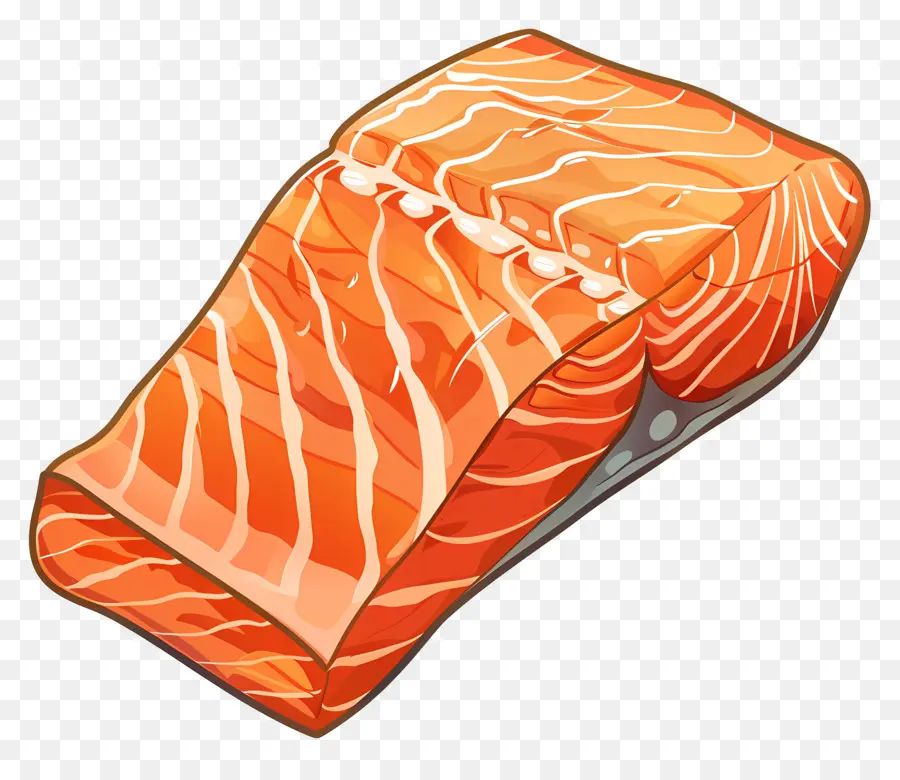 Salmon Yang Dimasak，Fillet Ikan Salmon PNG