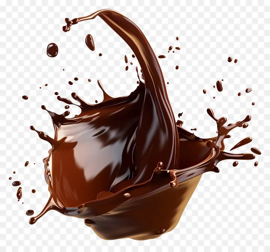 Coklat Cair，Chocolate Fondue PNG