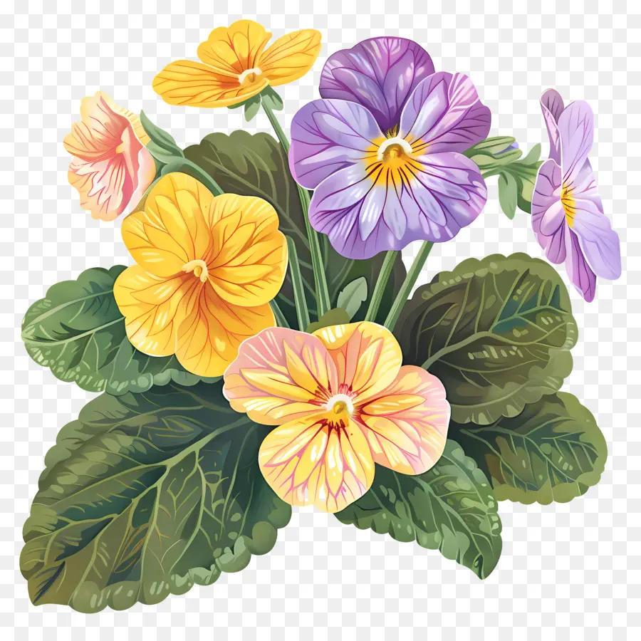 Primrose，Pansy PNG