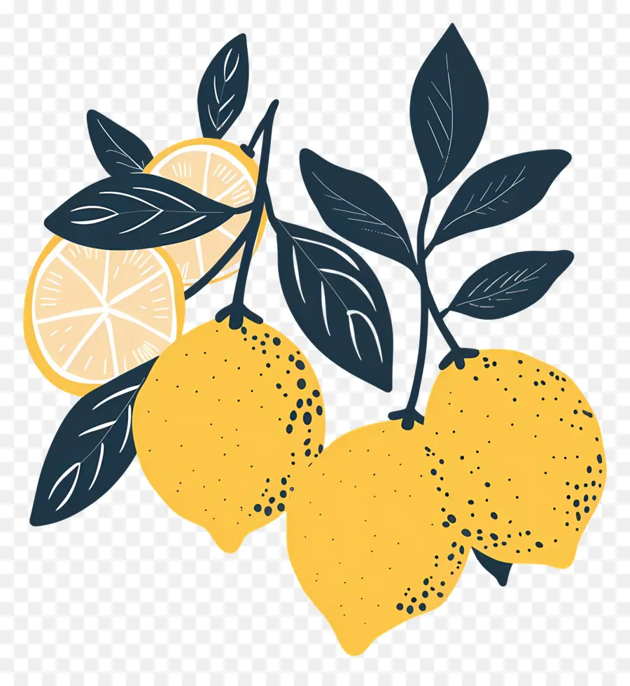 Lemon，Pohon Limau PNG