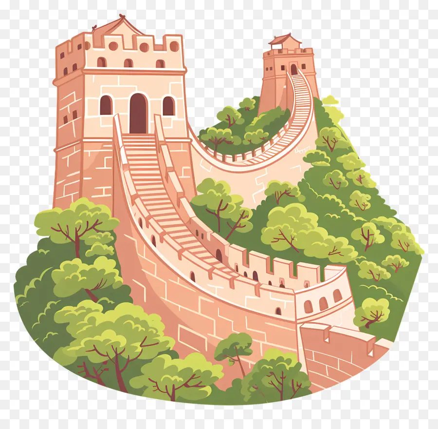 Tembok Besar China，Sejarah Cina PNG