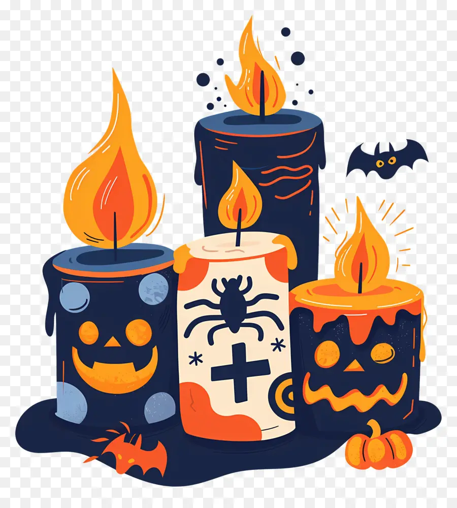 Halloween Lilin，Halloween PNG