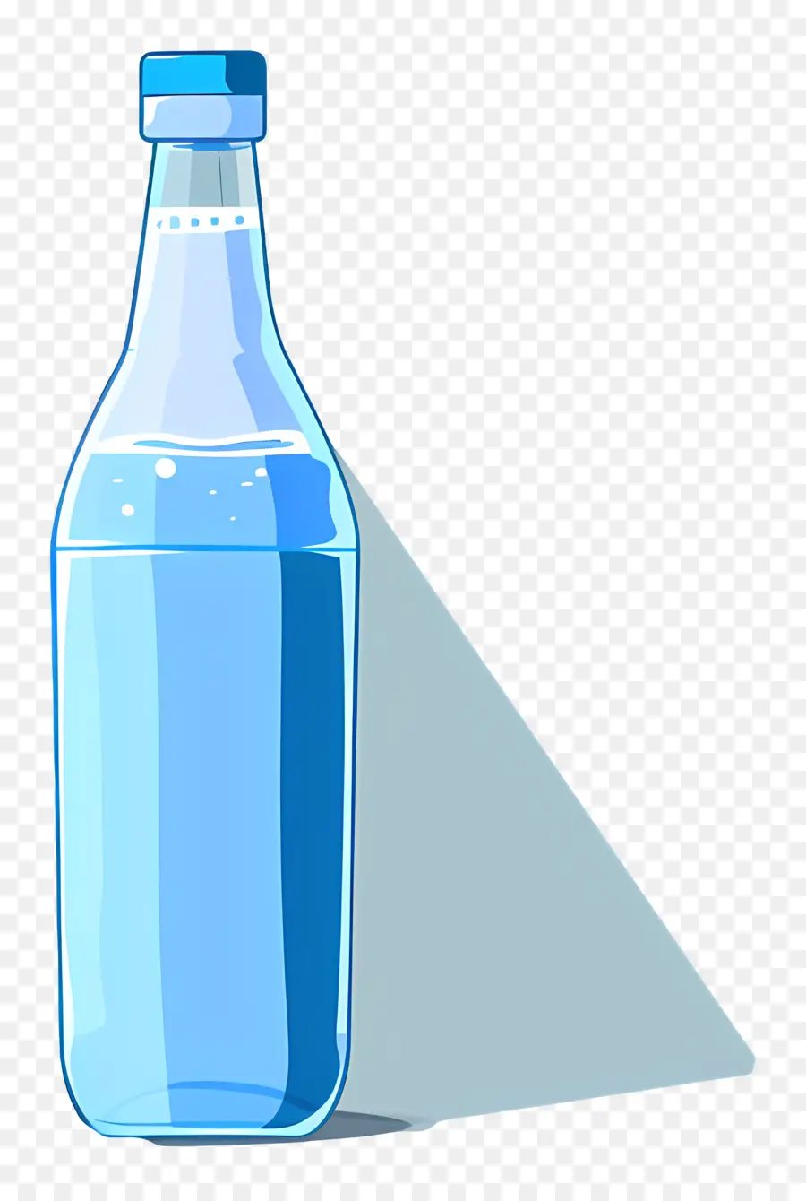 Botol Biru，Botol Kaca PNG