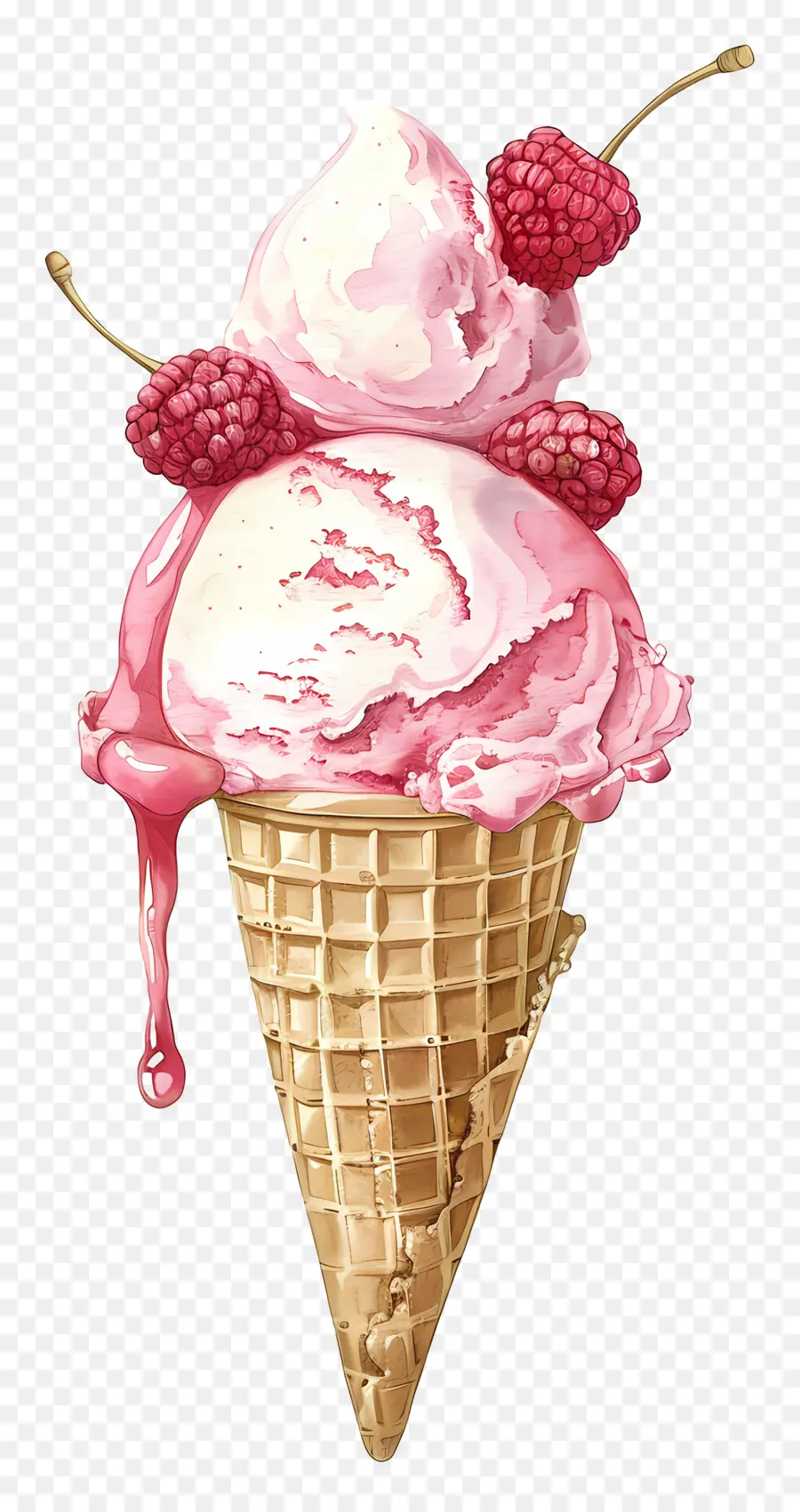 Es Krim，Es Krim Cone PNG