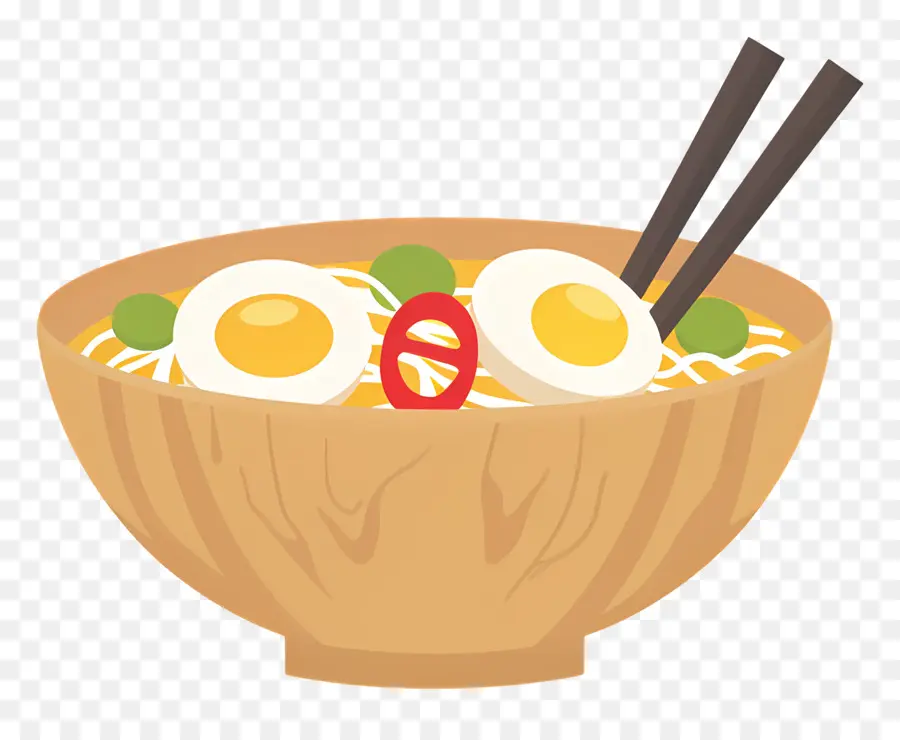 Ramen，Mangkuk Ramen PNG