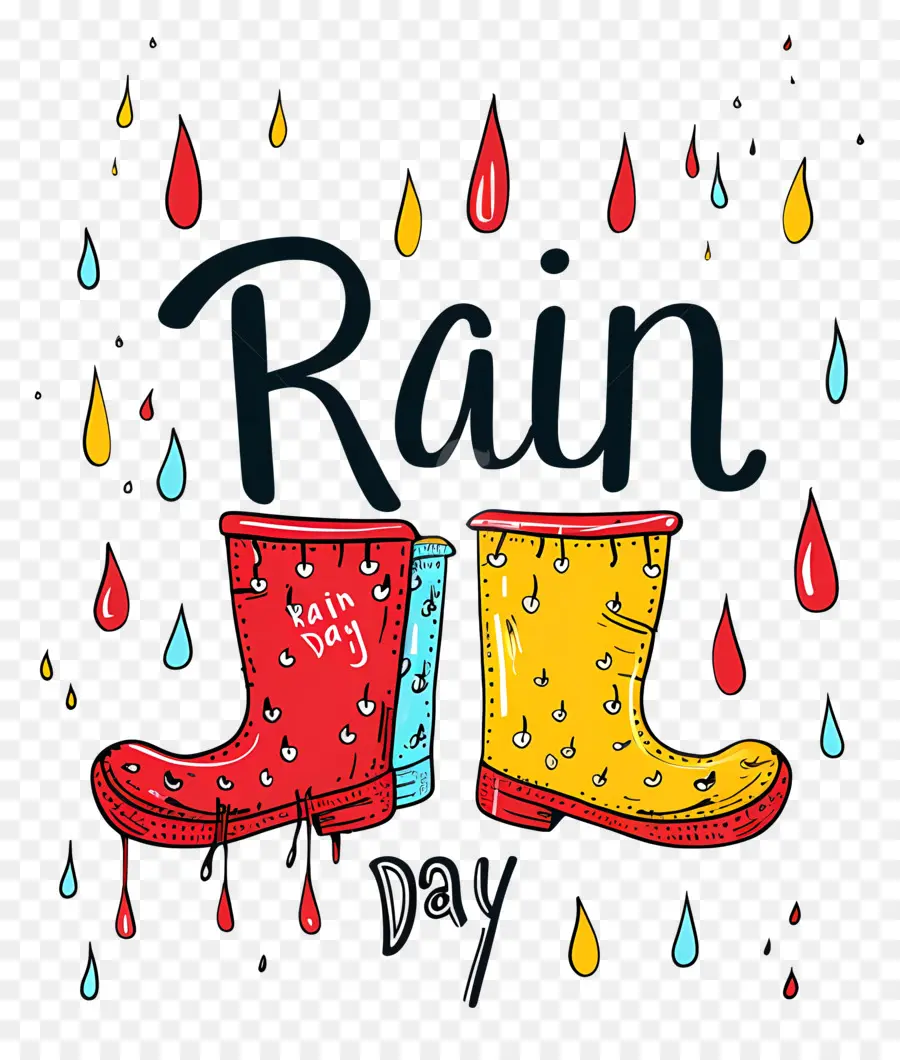Hujan Di Malam Hari，Hari Hari Hujan PNG