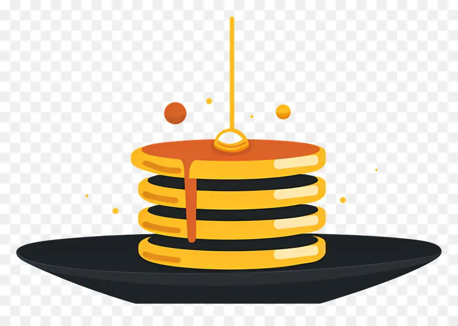 Pancake，Sirup PNG