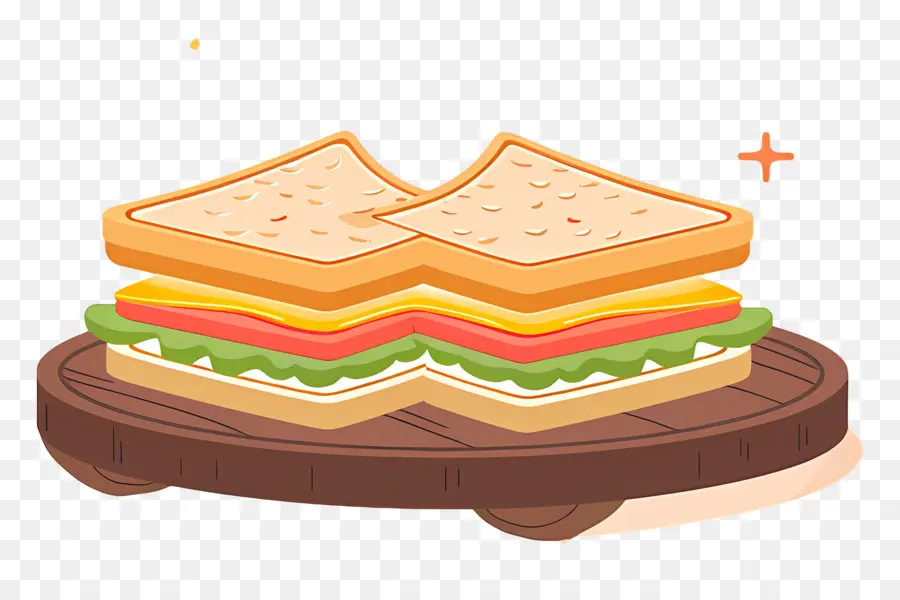 Sandwich，Daging PNG