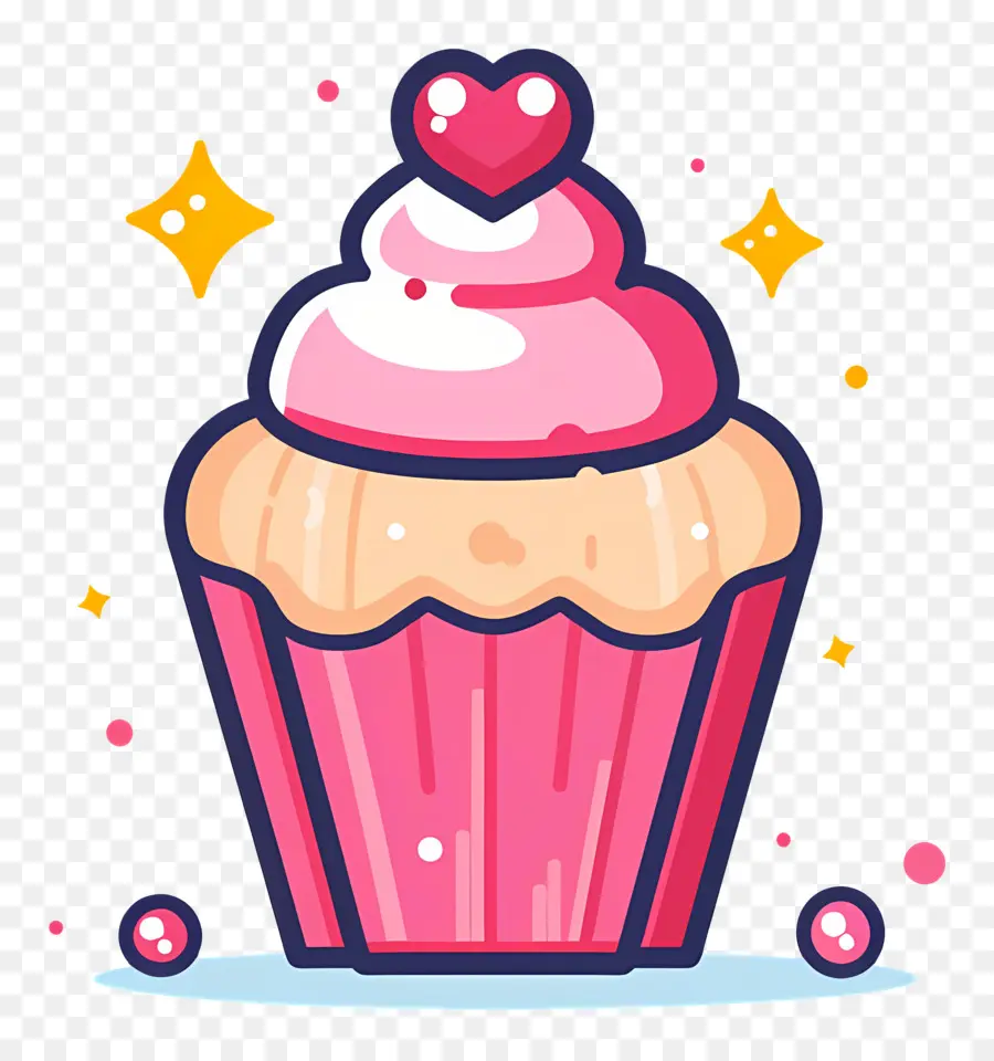 Cupcake，Pink PNG