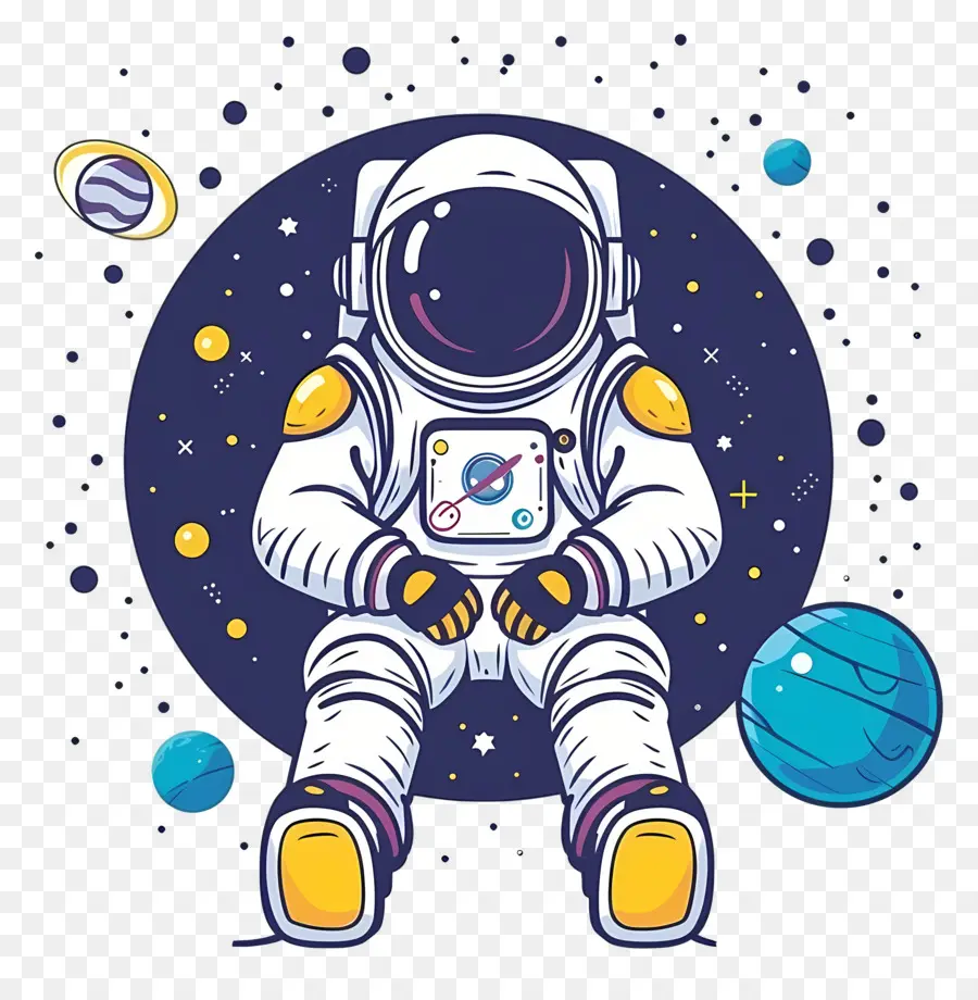 Astronot，Baju Astronot PNG