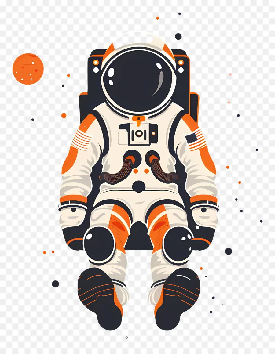 Astronaut，Baju Luar Angkasa PNG