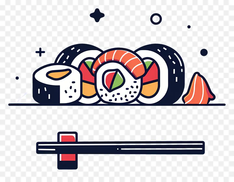 Sushi，Piring PNG