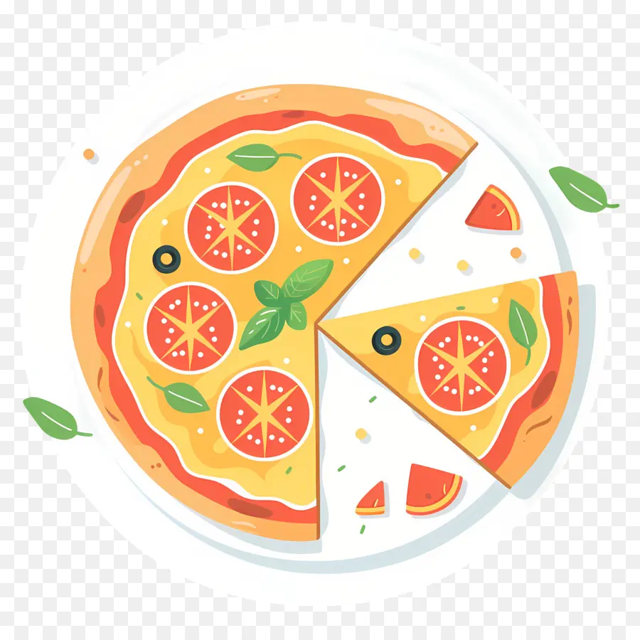 Pizza，Tomat PNG