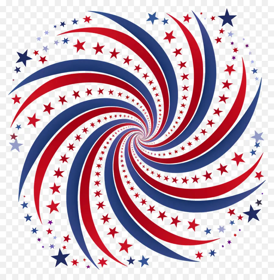 4 Juli，Bendera Amerika PNG