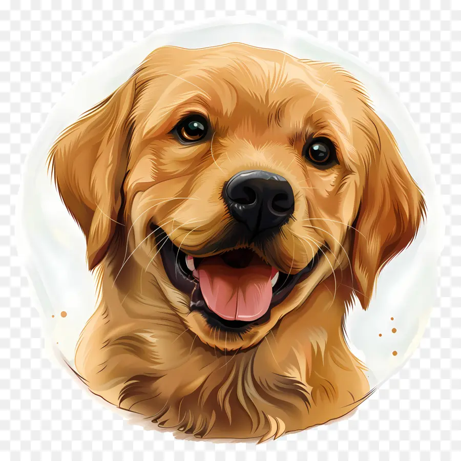 Emoji，Anjing Golden Retriever PNG