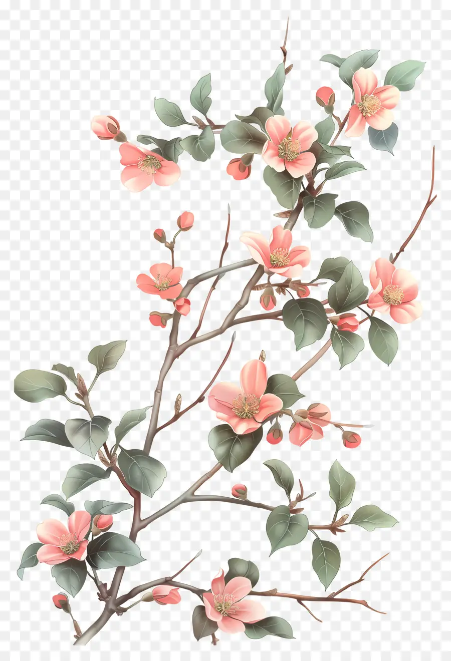 Bunga Merah Muda，Cabang PNG