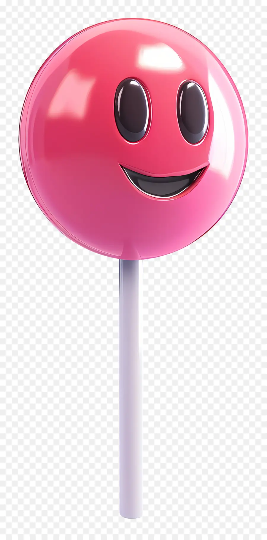 EMOJI，Pink Lollipop PNG