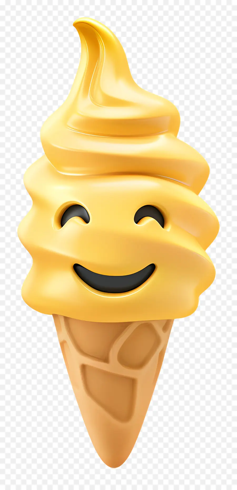 EMOJI，Es Krim Cone PNG