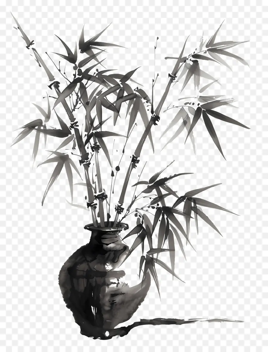 Bambu Dalam Vas，Bambu PNG