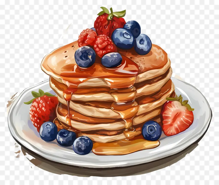 Pancake，Sarapan PNG