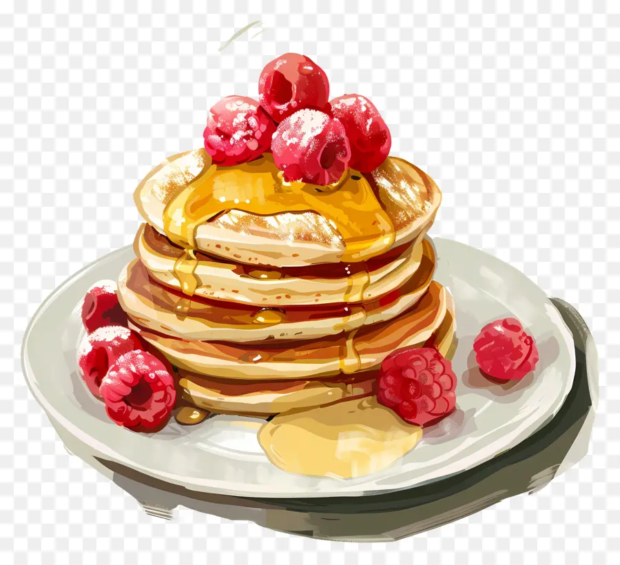 Pancake，Raspberry PNG