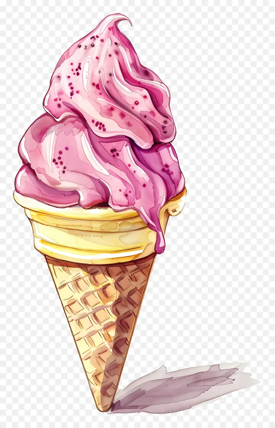 Es Krim，Kerucut PNG