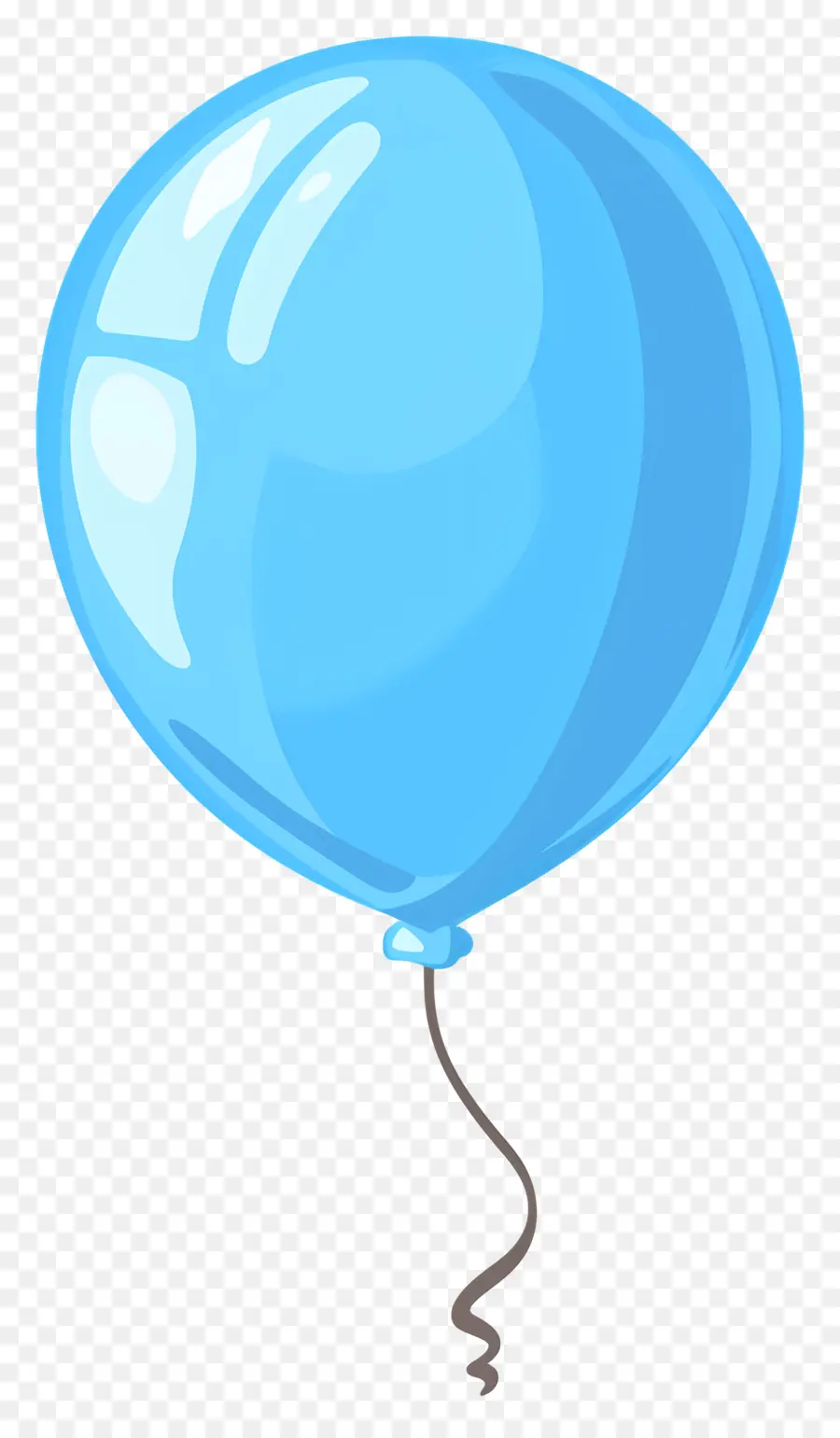 Balon Biru，Mengambang PNG