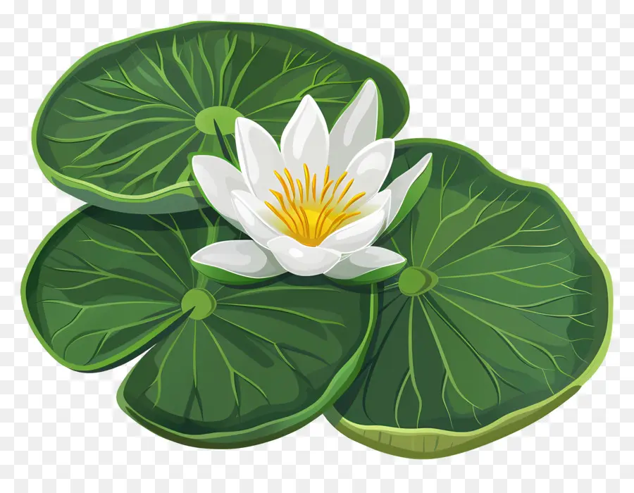 Daun Lily Air，Lily Air PNG