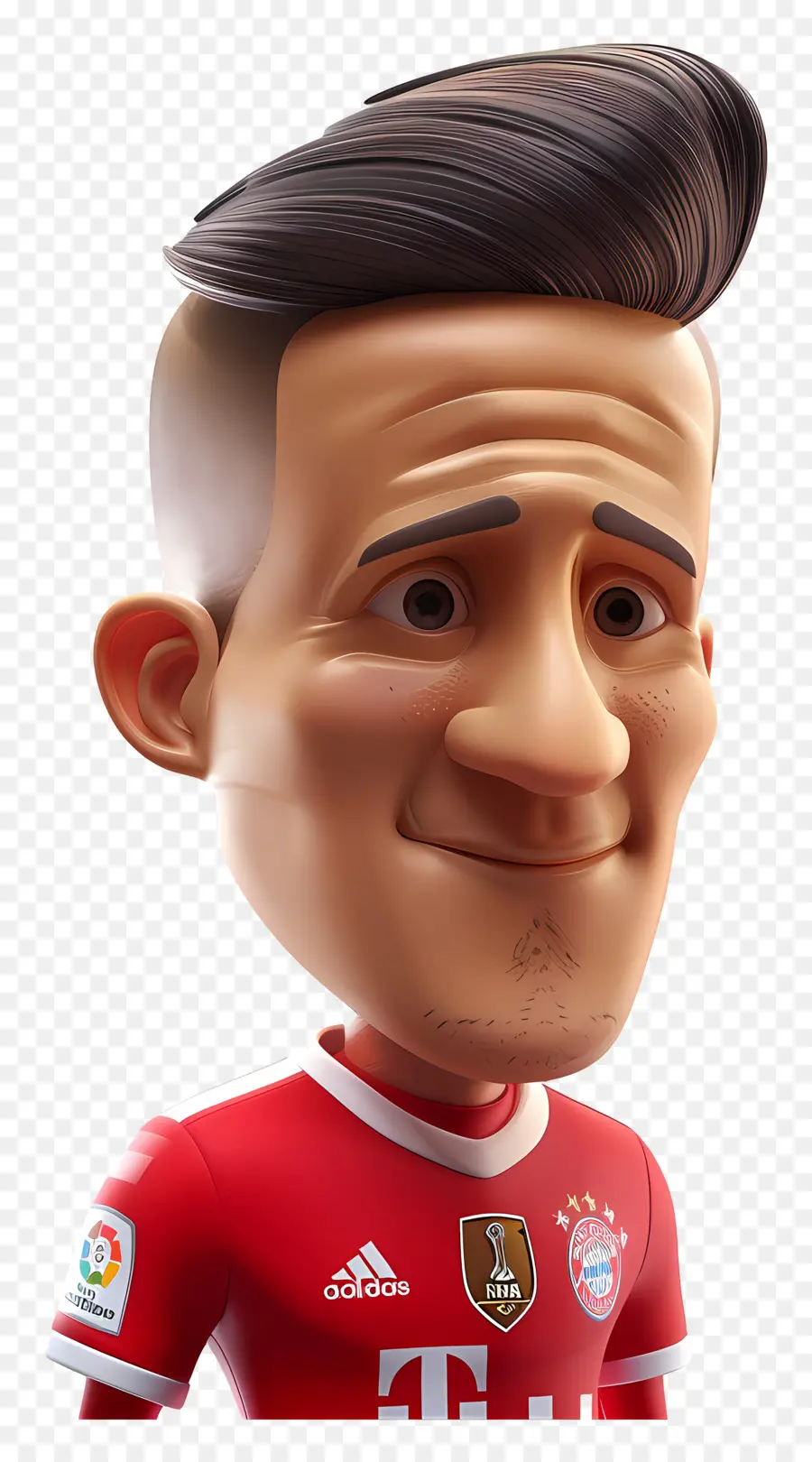 Alexis Sanchez，Karakter Kartun PNG