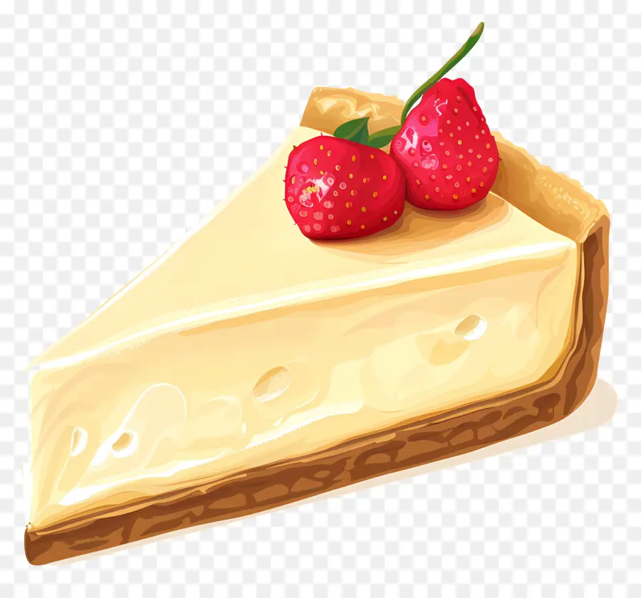 Cheesecake，Stroberi PNG