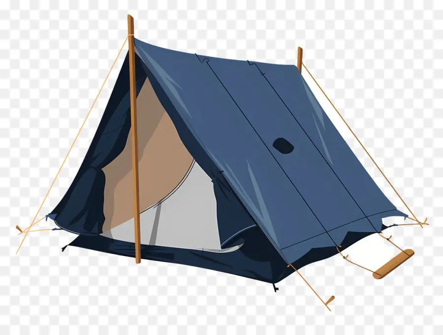 Kamp Tenda，Tenda Biru PNG