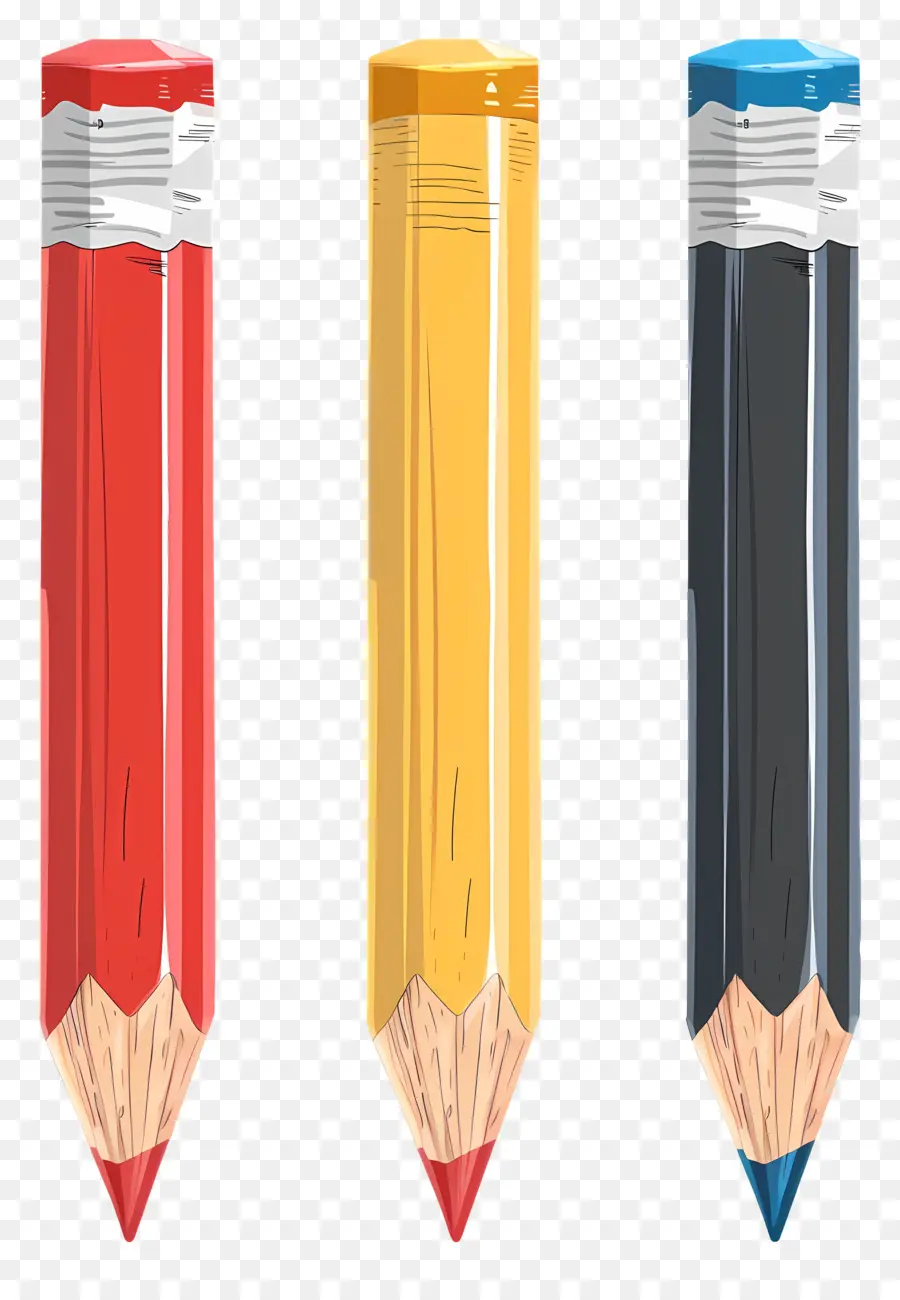 Pensil，Pensil Warna PNG