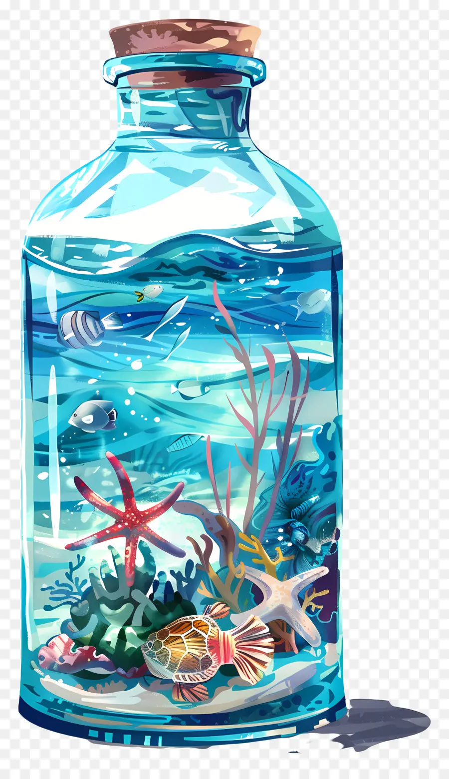 Lautan Dalam Botol，Bawah Air PNG