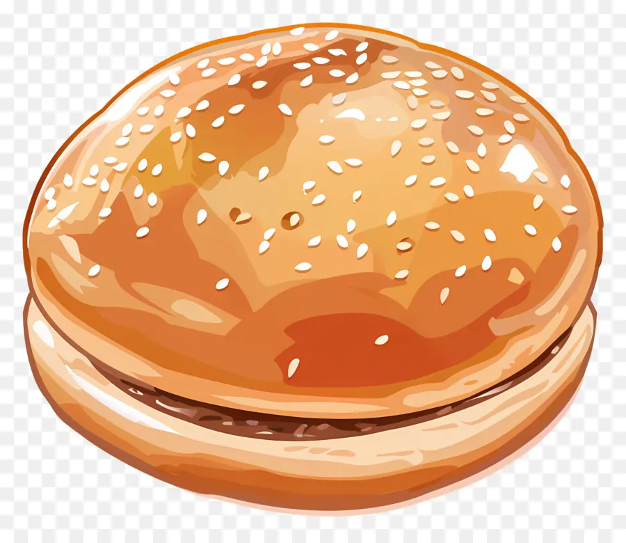 Bun Wijen，Hamburger PNG