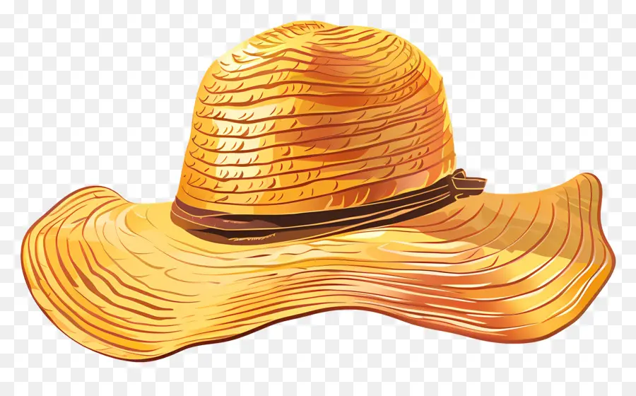 Topi Matahari，Topi Jerami PNG