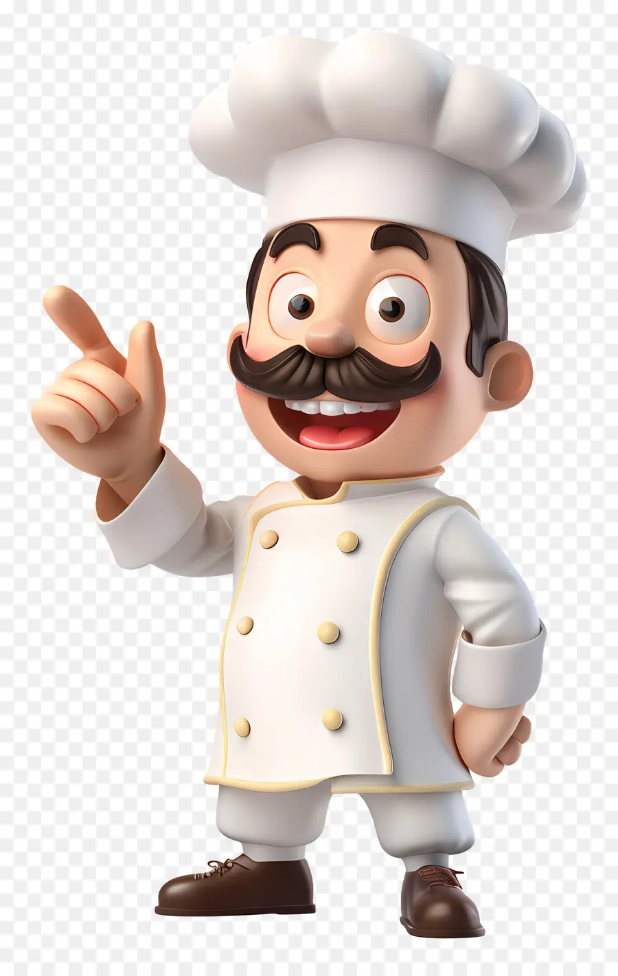 EMOJI，Kartun Chef PNG